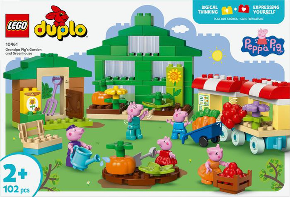 Immagine del prodotto LEGO - DUPLO Il giardino e la serra di Nonno Pig - 10461