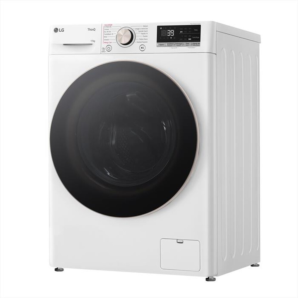 "LG - Lavatrice AI DD R7 F4R7011TSWG 11kg Classe A-Bianca"
