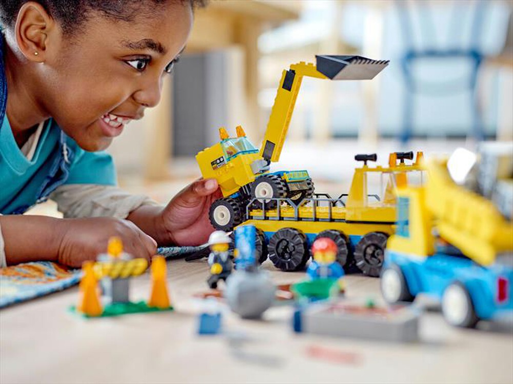 Immagine del prodotto LEGO - CITY GREAT VEHICLES Camion da cantiere e gru 60391