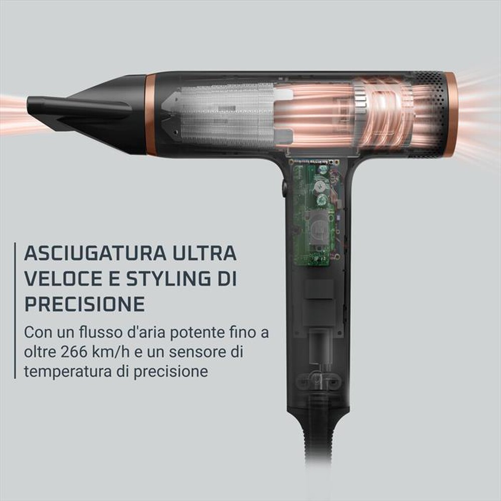 "ROWENTA - Asciuga capelli HY8310F0-Nero"