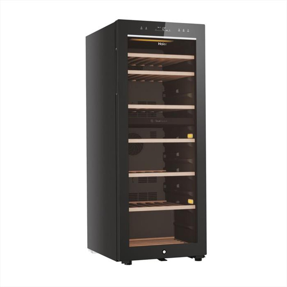 "HAIER - Cantinetta HWS77GDAU1 Classe G 77 bottiglie-Nero"