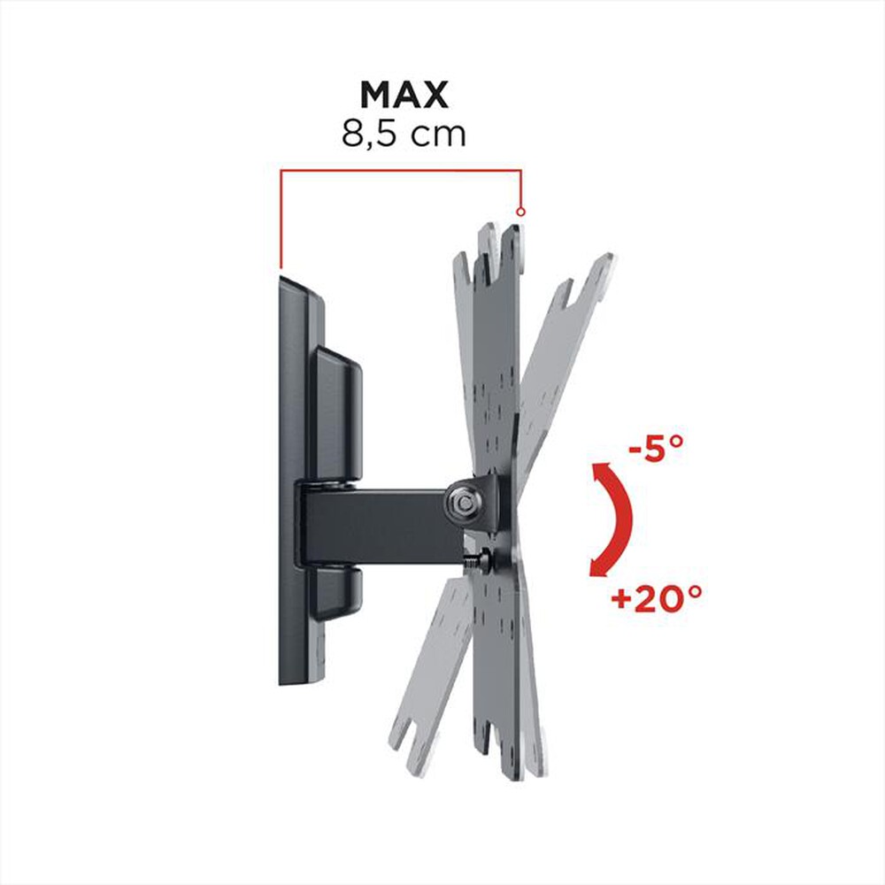 Immagine del prodotto MELICONI - Supporto TV 580455-Nero