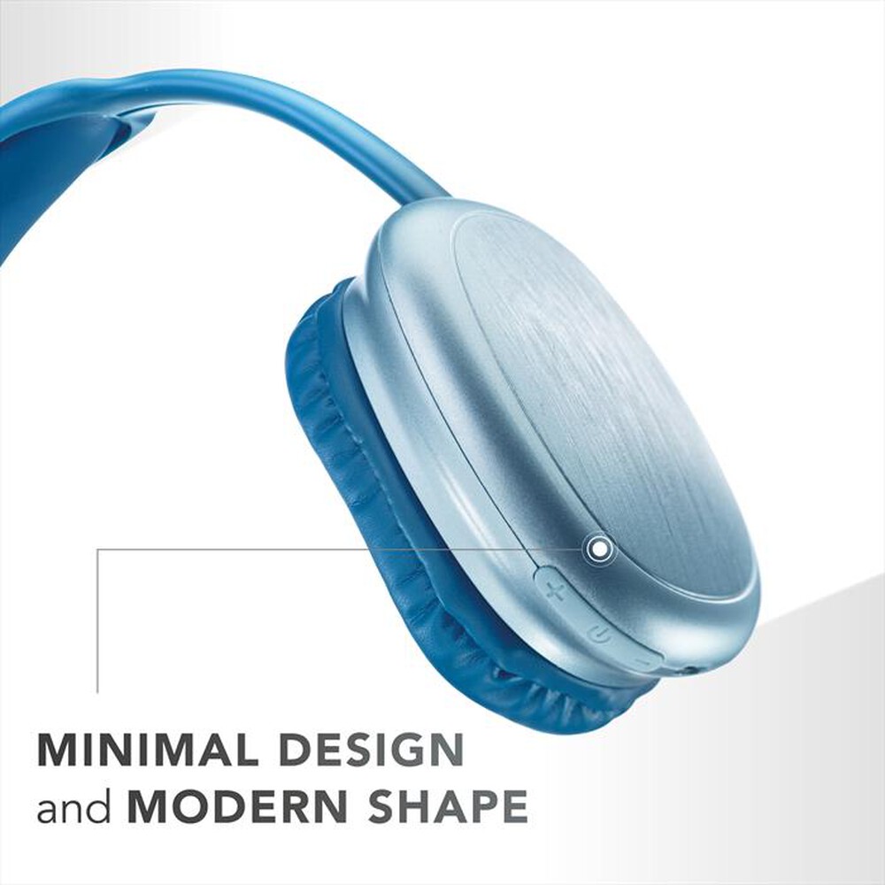 Immagine del prodotto CELLULARLINE - Cuffie bluetooth BTHEADBMSMAXI2B-Blu