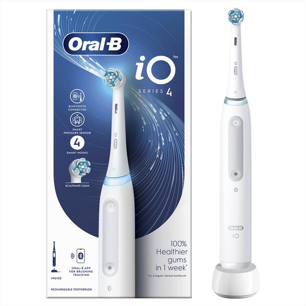 "ORAL-B - Spazzolino elettrico IO 4-BIANCO"