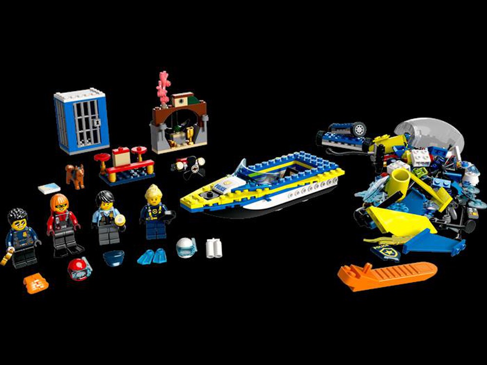 "LEGO - CITY MISSIONI INVESTIGATIVE DELLA POLIZA - 60355"