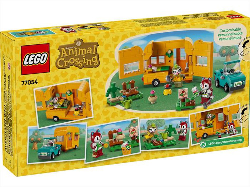 Immagine del prodotto LEGO - ANIMAL CROSSING La roulotte e il negozio - 77054-Multicolore