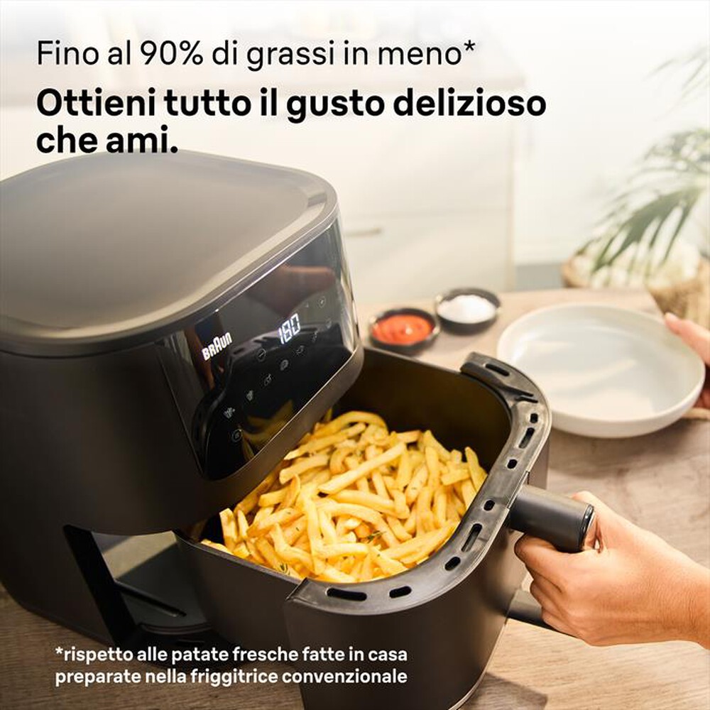 Immagine del prodotto BRAUN - Friggitrice ad aria HF5034-Nero opaco