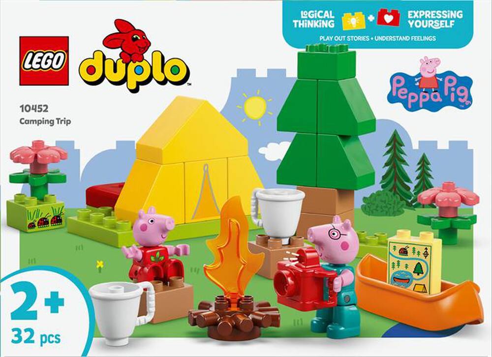 Immagine del prodotto LEGO - DUPLO Peppa Pig Gita in campeggio 10452