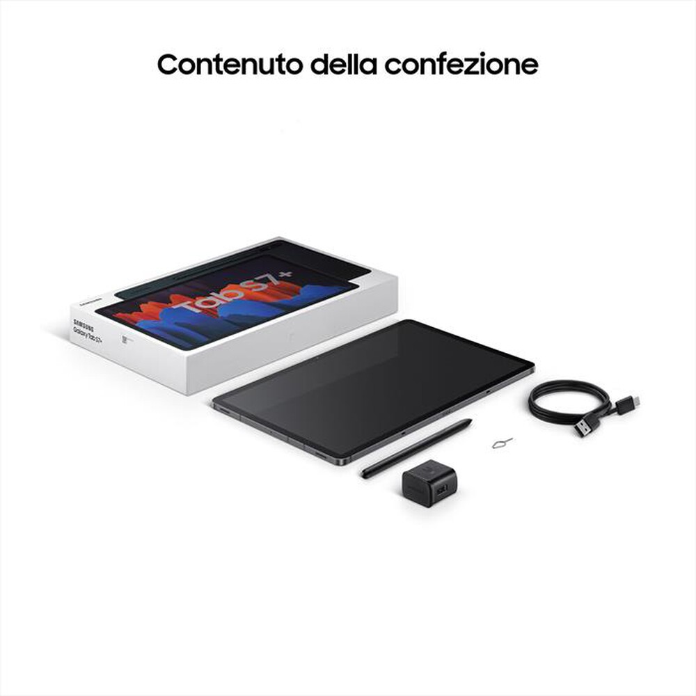 "SAMSUNG - GALAXY TAB S7+ 5G-BLACK"