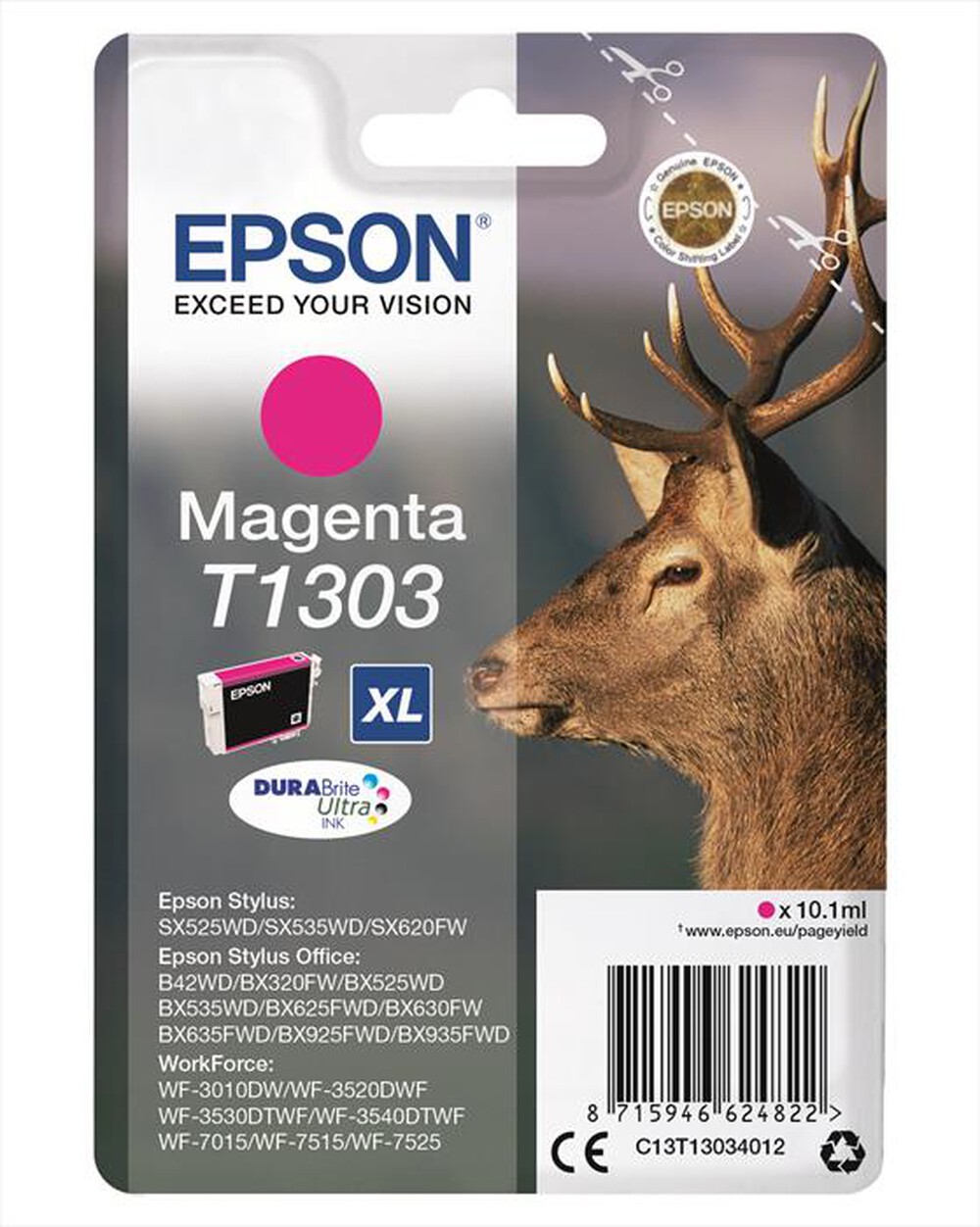 "EPSON - C13T13034022-Magenta"