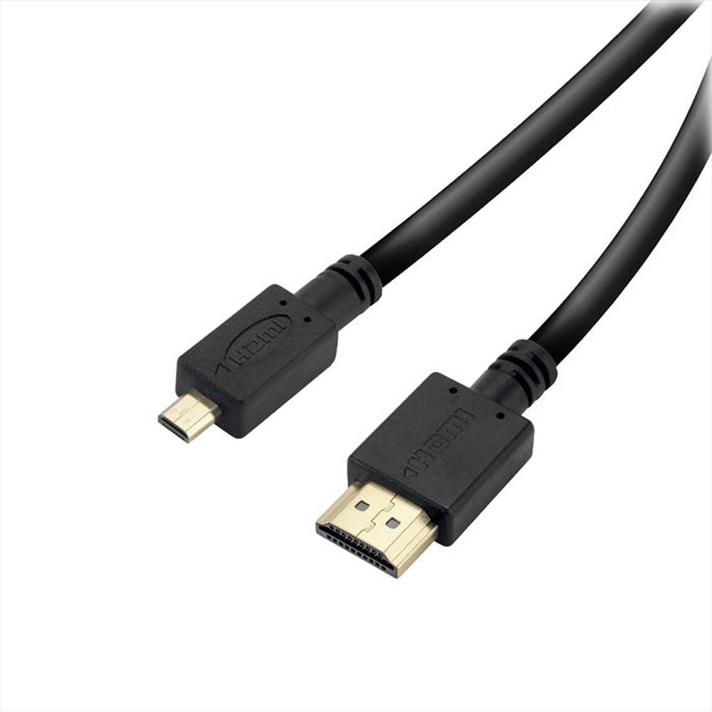 Immagine del prodotto SBS - Cavo micro HDMI ad alta velocit&agrave; con Ethernet-Nero