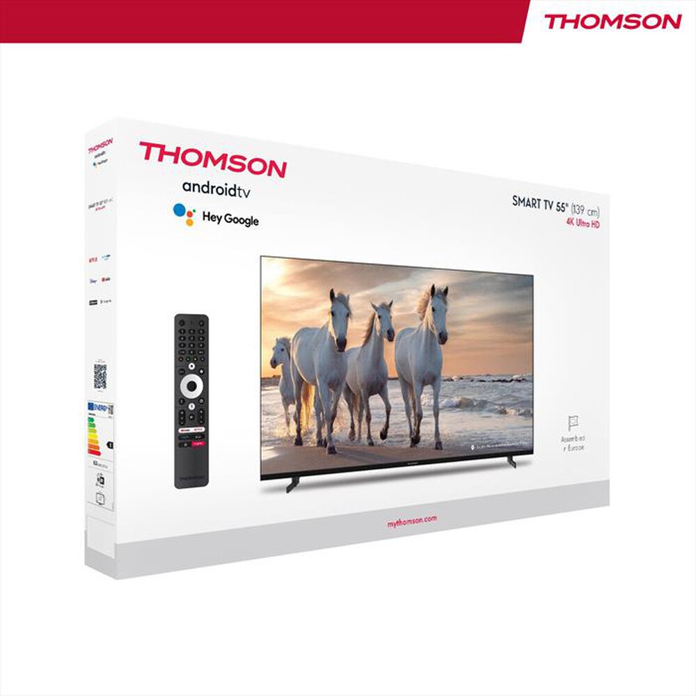 "THOMSON - Smart TV LED UHD 4K 55\" 55UA5S13-Nero"