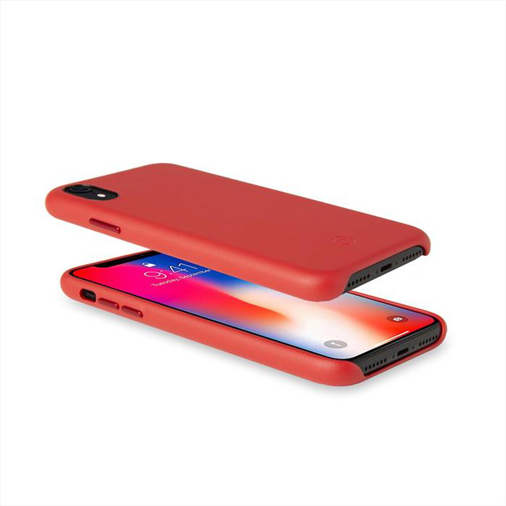 "CELLY - COVER IPH XR-Rosso/Similpelle"