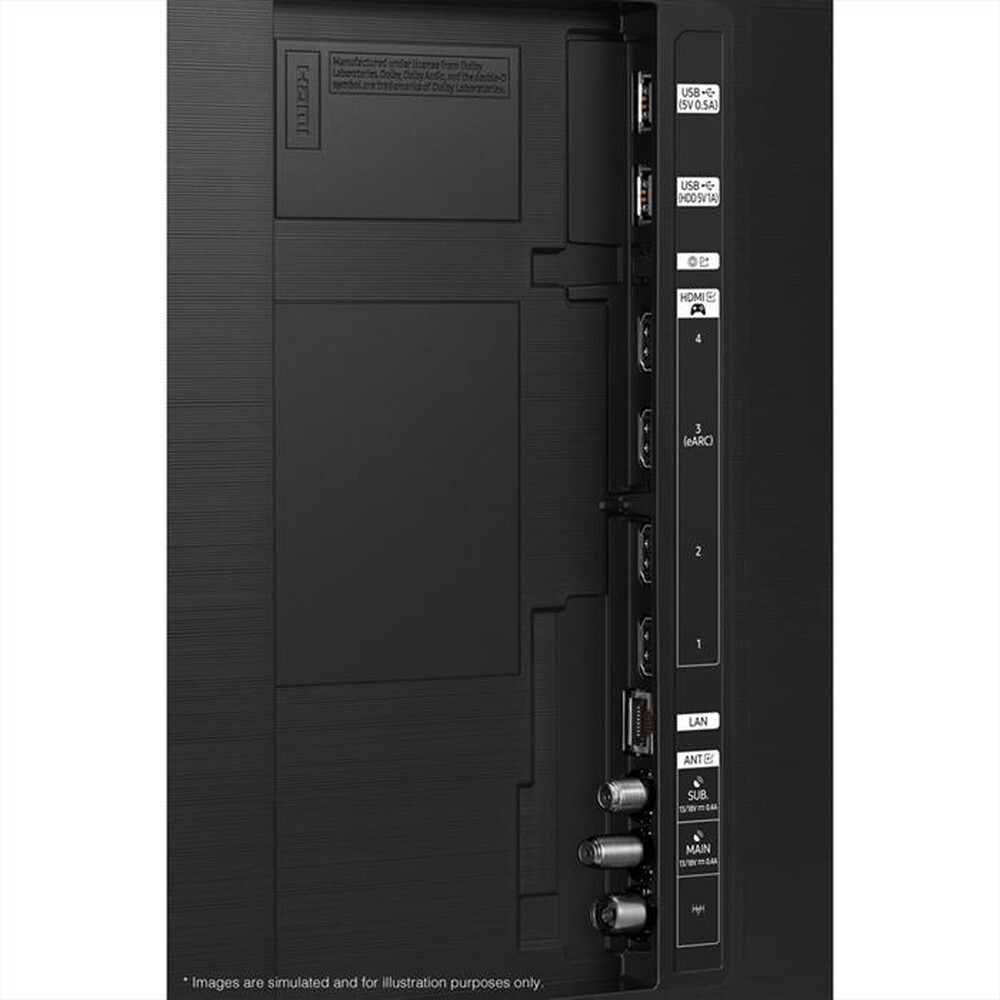 "SAMSUNG - QE43QN90FATXZT-Titan Black"