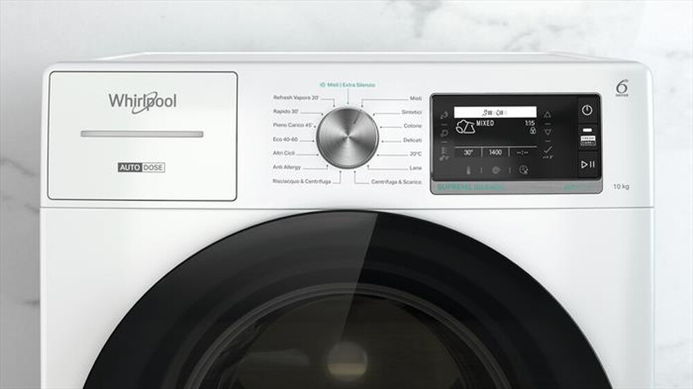 "WHIRLPOOL - Lavatrice W7 W045WB IT 10 Kg Classe B"