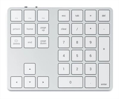 SATECHI - TASTIERINO NUMERICO BLUETOOTH-argento