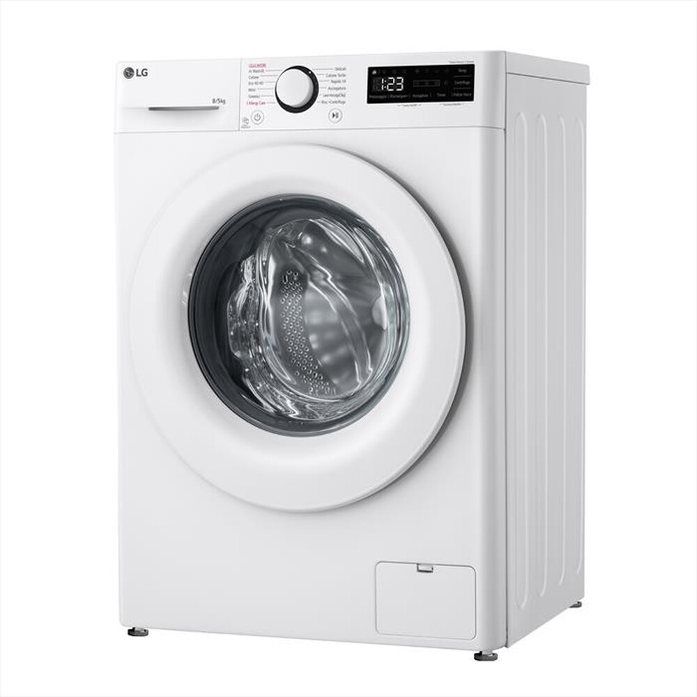 "LG - Lavasciuga AI DD D2R3S08NSWW 8/5 Kg Classe E-Bianca"