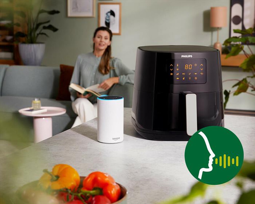 Immagine del prodotto PHILIPS - Friggitrice ad aria AIRFRYER XL CONNESSA HD9280/70-NERA