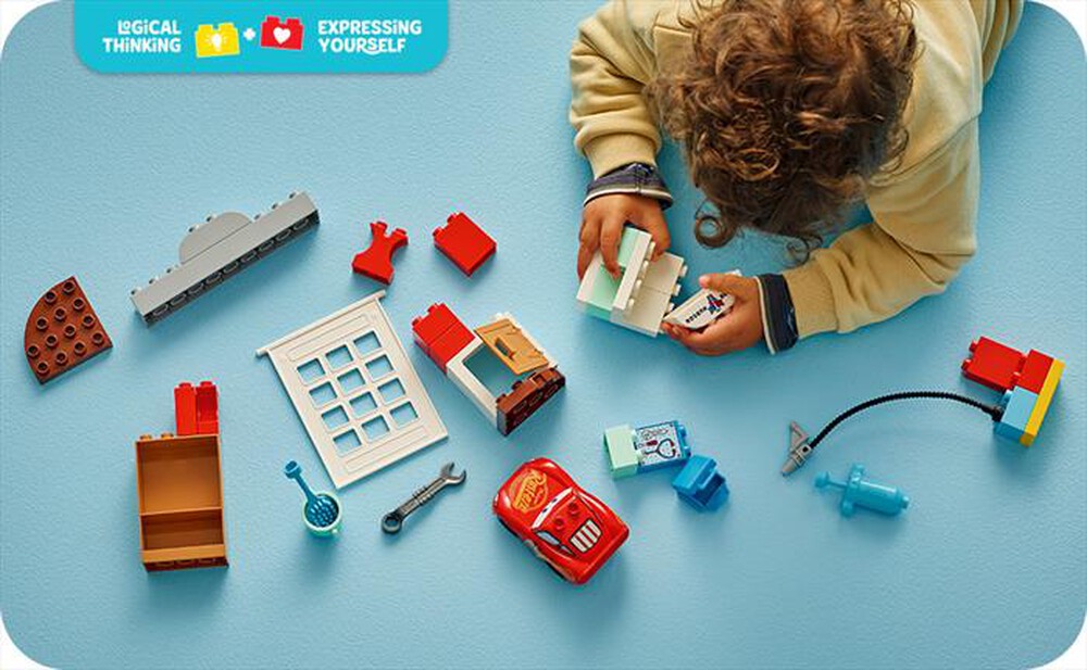 Immagine del prodotto LEGO - DUPLO Visita di McQueen all&rsquo;officina di Doc 10456
