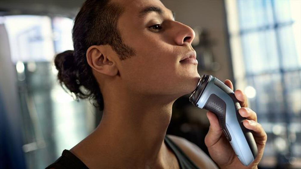 Immagine del prodotto PHILIPS - Rasoio uomo wet & dry X3003/00-Blu celeste