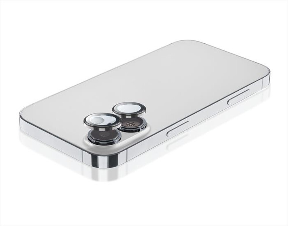 "CELLULARLINE - CAMERA LENS RING - IPHONE 16/16 PLUS-Transparent"