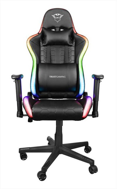 TRUST - GXT716 RIZZA RGB LED CHAIR-Black RGB LED