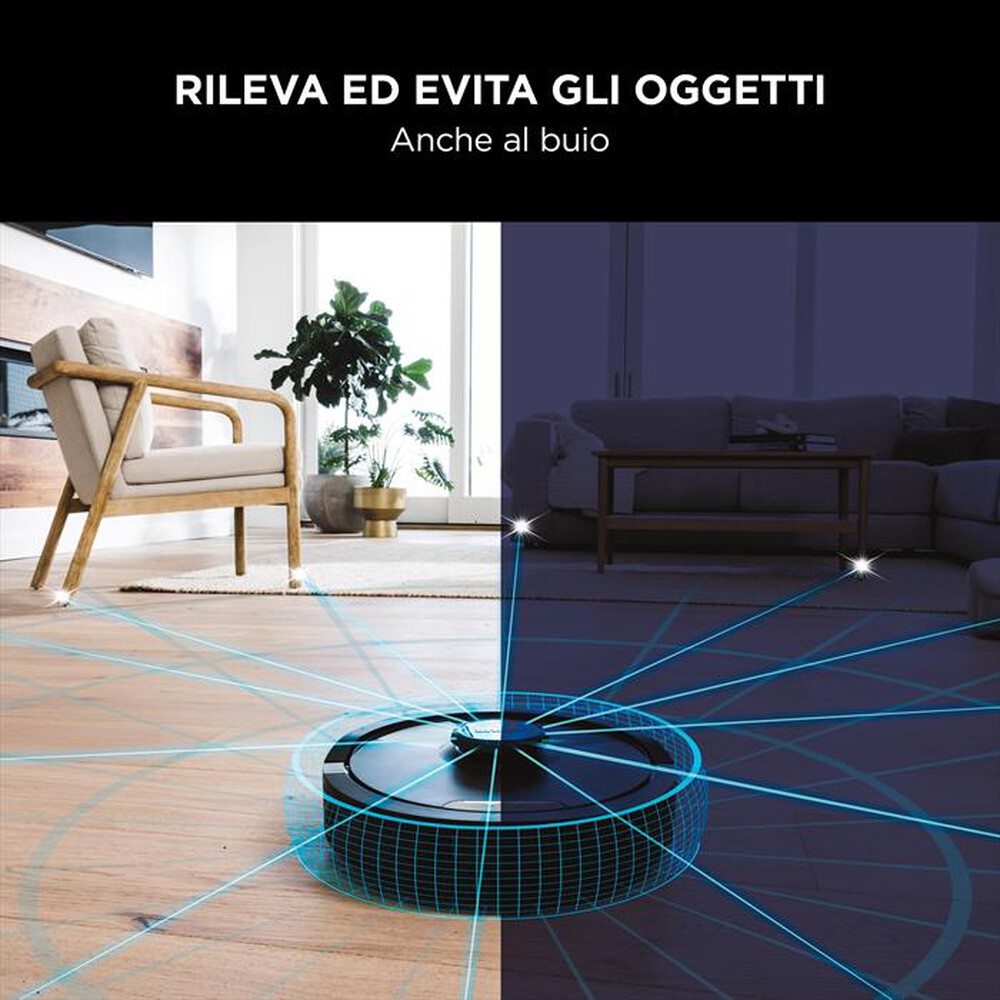 "SHARK - Robot aspirapolvere-lavapavimenti RV2600WSEU-nero"