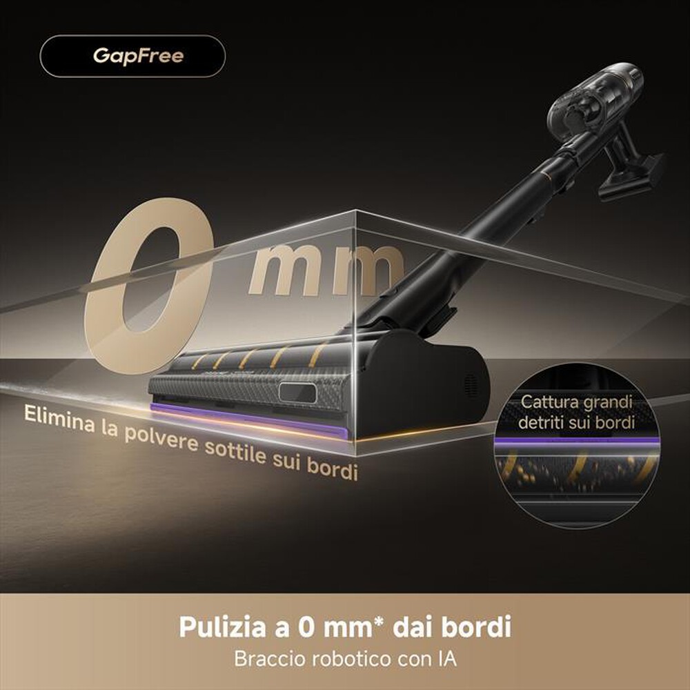 Immagine del prodotto DREAME - Scopa ricaricabile V20VIM PRO-Nero / Oro