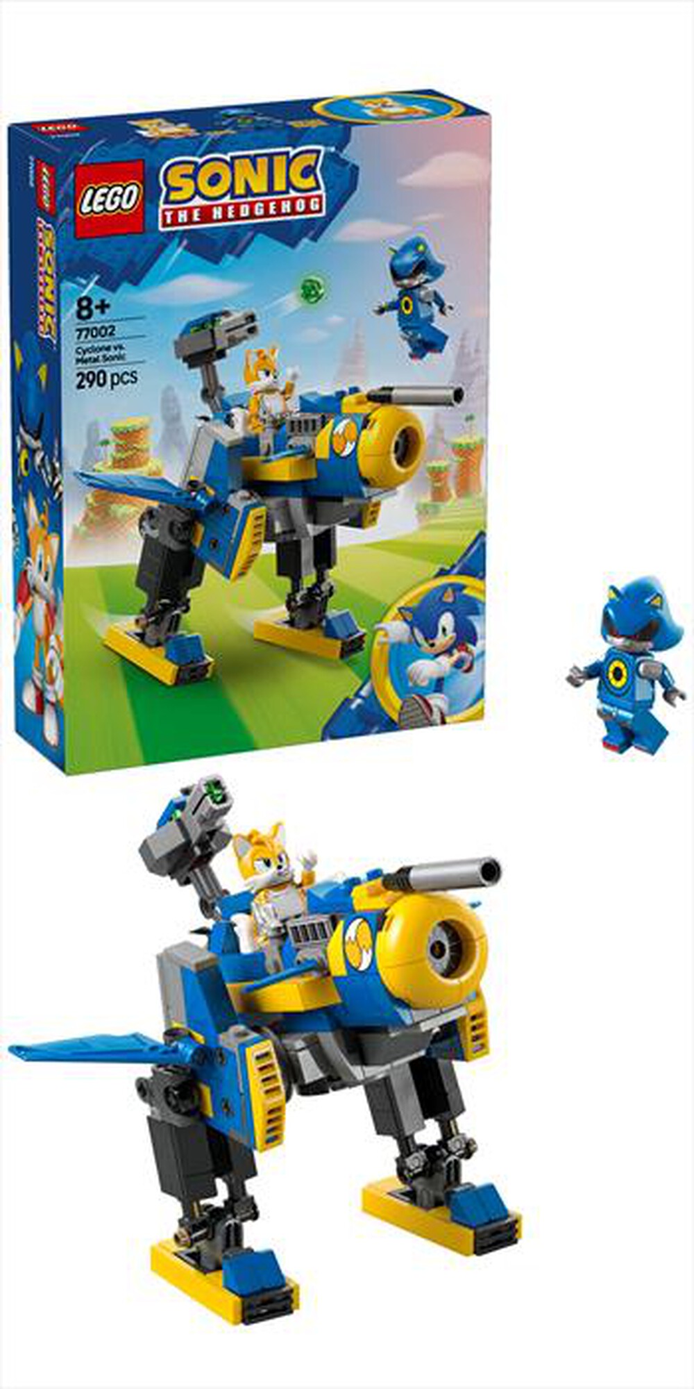Immagine del prodotto LEGO - SONIC Cyclone vs. Metal SONIC 77002