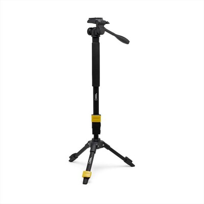 NATIONAL GEOGRAPHIC - KIT FOTOGRAFICO 3-IN-1-Nero,Giallo / Alluminio