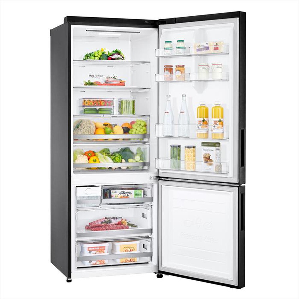 "LG - Frigorifero combinato GBB569MCAMN.AMCQEUT Classe E-Nero"