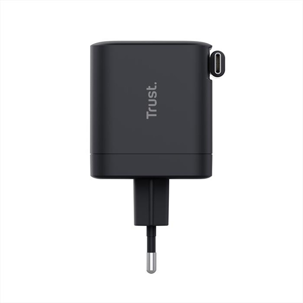 Immagine del prodotto TRUST - Caricabatteria retrattile USB-C PD da 65 W-Black