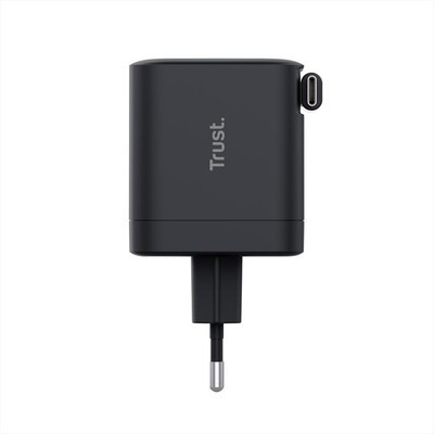 TRUST - Caricabatteria retrattile USB-C PD da 65 W-Black