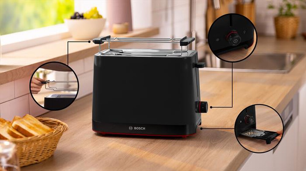 Immagine del prodotto BOSCH - Tostapane TAT3M123-Nero