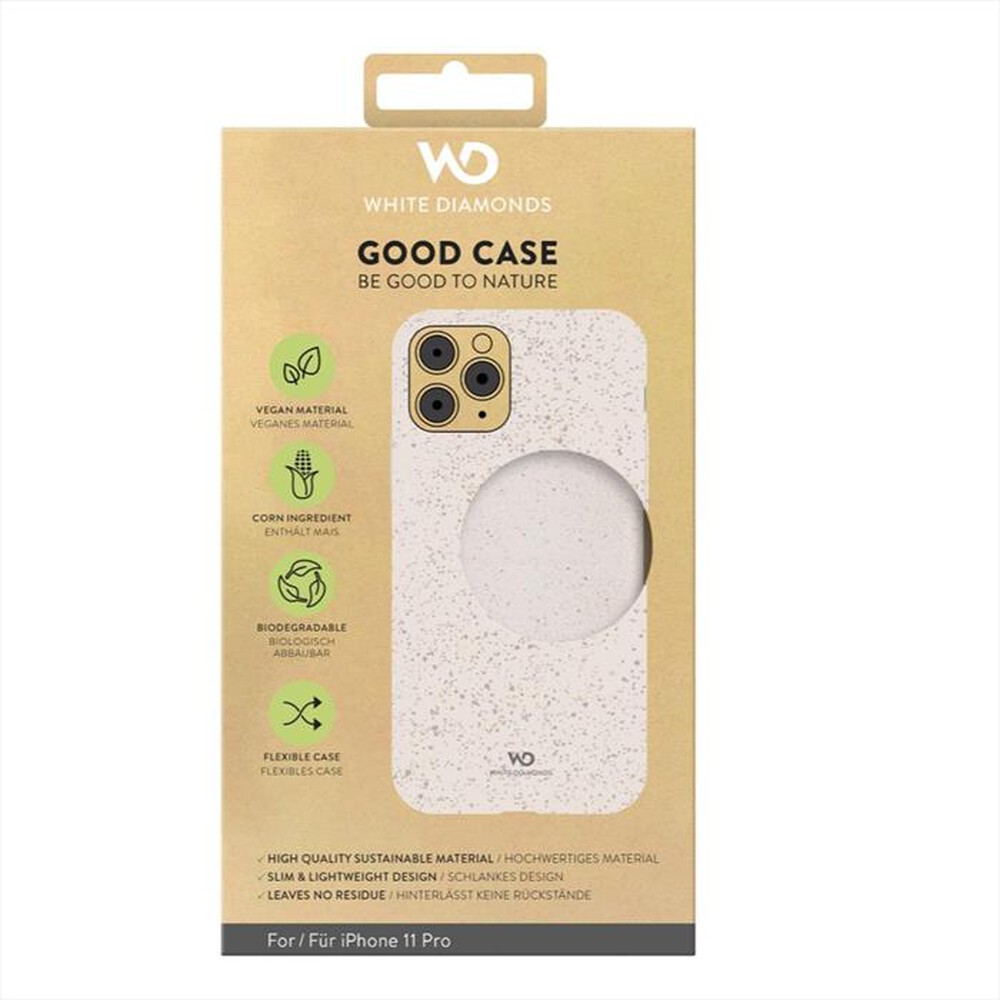 "WHITE DIAMOND - 1400GDC99 COVER IPHONE 11 PRO-Bianco"