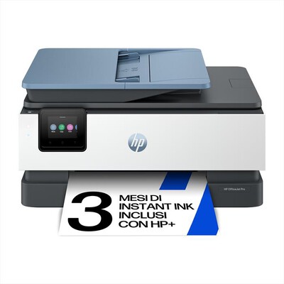 HP - OFFICEJET 8125E 3 MESI DI INCHIOSTRO CON HP+-Blue