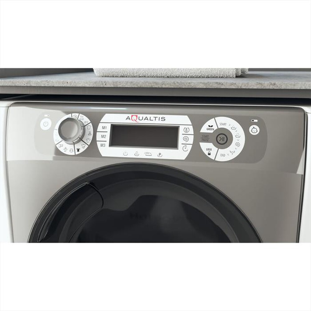"HOTPOINT ARISTON - Lavatrice slim AQUALTIS AQSD723 EU/A N 7Kg ClasseD-Bianco"