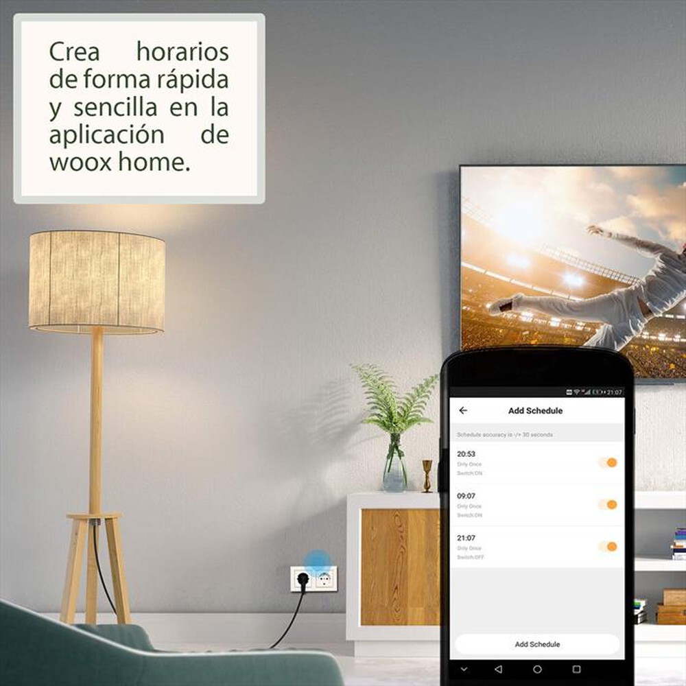 Immagine del prodotto WOOX - SMART MULTI PLUG-Bianco
