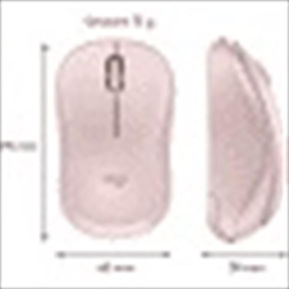 "LOGITECH - M220 Silent Mouse-Rose"