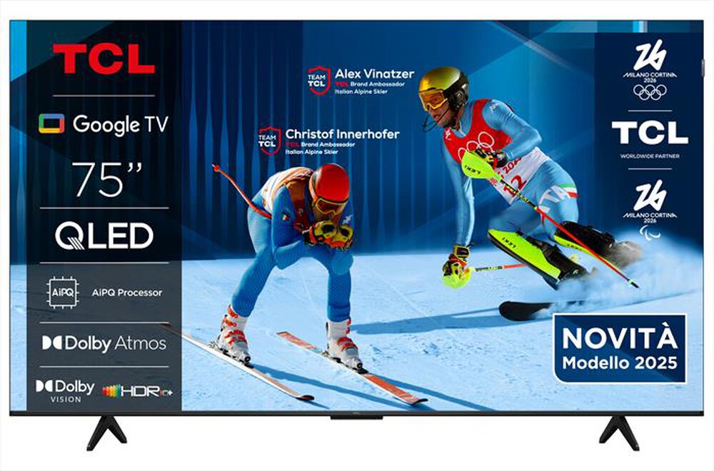 Immagine del prodotto TCL - Smart TV Q-LED UHD 4K 75" 75P79K-Metallic