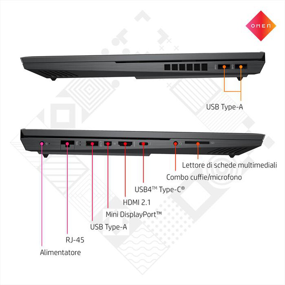 "HP - Notebook OMEN 16-C0034NL-Mica Silver"