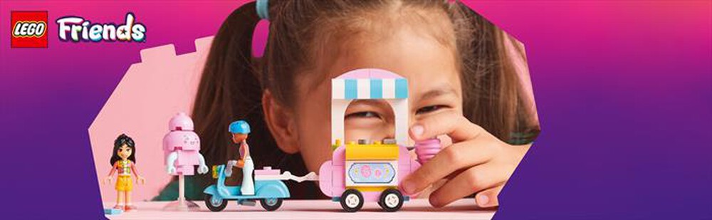 Immagine del prodotto LEGO - FRIENDS Bancarella zucchero filato e scooter 42643