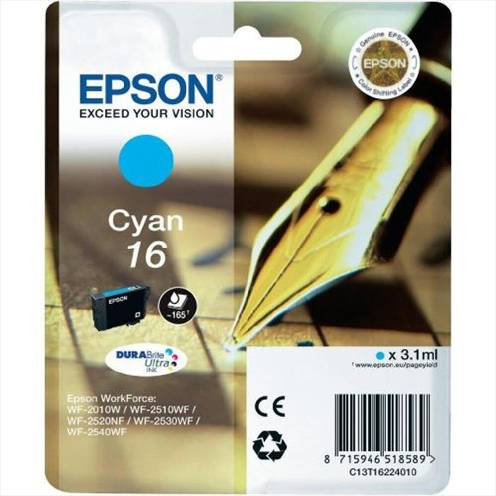 "EPSON - DURABrite Ultra ciano C13T16224020"