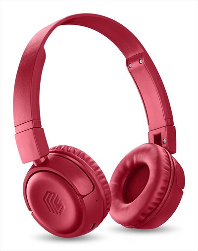 MUSIC SOUND - Cuffia wireless BTHEADBMSVIBEDR VIBED-Rosse