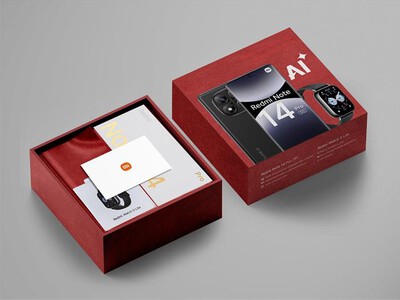 XIAOMI - REDMI NOTE 14 PRO 5G 8+256G + REDMI WATCH 5 LITE-Midnight Black