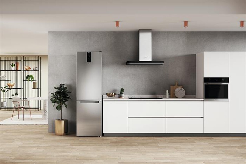 "WHIRLPOOL - Frigorifero Combinato W7X 83A OX Classe D"