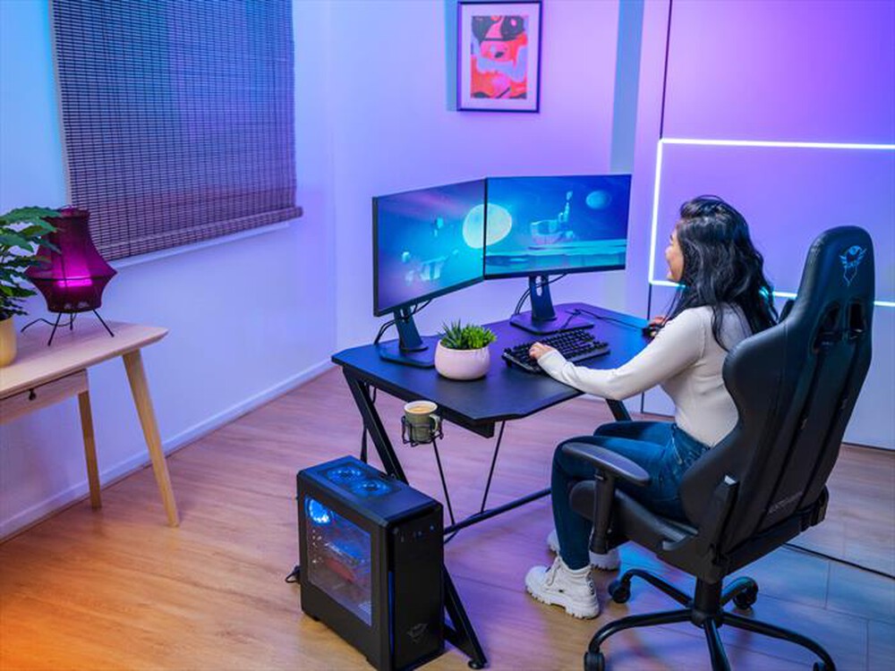 "TRUST - GXT711X DOMINUS DESK-Black"