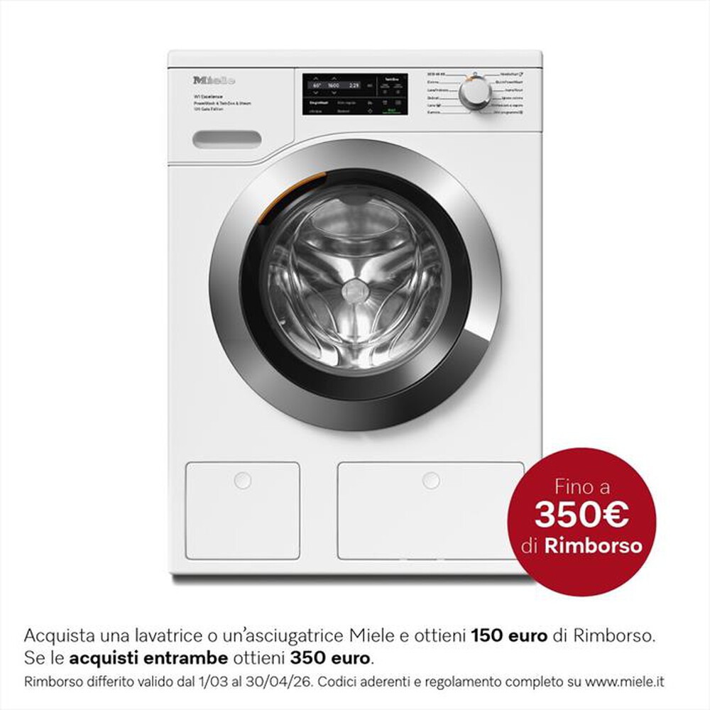 Immagine del prodotto MIELE - Lavatrice WEI885 WCS 125 GALA EDITION 9 Kg ClasseA-Bianco