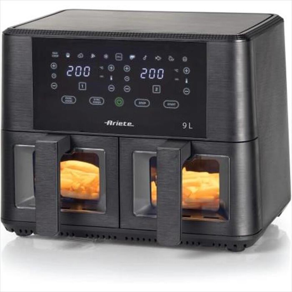 Immagine del prodotto ARIETE - Friggitrice ad aria doppia 4631 9L 2400W-Nero