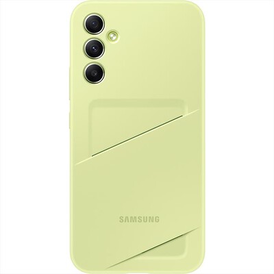 SAMSUNG - CARDSLOT CASE per Samsung Galaxy A34-Lime